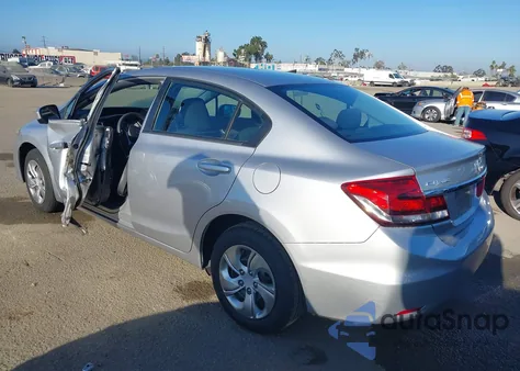 2014 Honda Civic Lx из США, поврежденный, VIN 19XFB2F51EE245813